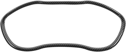 Cnthan7 لوحة القيادة أداة غطاء شريط الكسوة الملحقات الداخلية ل دودج تشالينجر 2015 2016 2017 2018 2019 ألياف الكربون in Kuwait