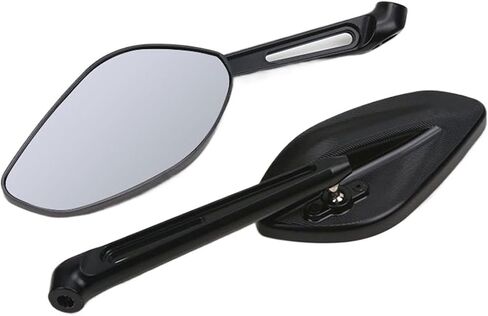 Aluminum Alloy Motorcycle Rear Mirror 8/10mm Universal Side Mirror Compatible with MT07 09 XSR700 in Saudi Arabia