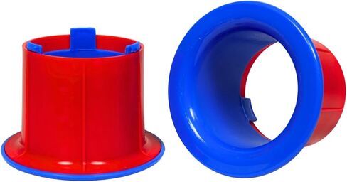 Dark Blue Color Hand Saver Dispenser for Stretch Wrap - 12" - 18", 3" Core - 1 Pair in Kuwait