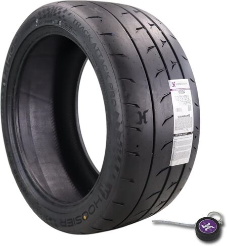 Hoosier TrackAttack Pro Racing Tire 285/35ZR19 103Y XL - High Performance Car Tire Engineered for Track and Street Racing with Hoosier Keychain Made in the USA (4 Pack) in Saudi Arabia