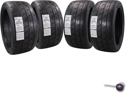 Hoosier TrackAttack Pro Racing Tire 275/35ZR18 99Y XL - High Performance Car Tire Engineered for Track and Street Racing with Hoosier Keychain Made in the USA (4 Pack) in Kuwait