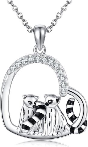 YAFEINI Animal Lovers Gifts Necklace Sterling Silver Cow/Capybara/Llama/Owl/Highland Cow Necklace Animal Jewelry Christmas Gifts for Women Girls in Kuwait