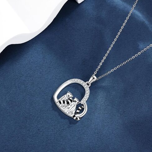 YAFEINI Animal Lovers Gifts Necklace Sterling Silver Cow/Capybara/Llama/Owl/Highland Cow Necklace Animal Jewelry Christmas Gifts for Women Girls in Kuwait