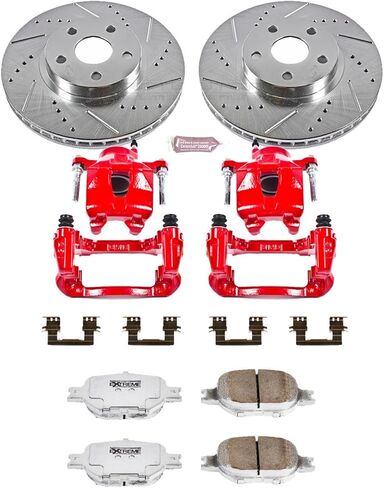 Power Stop KC2313-26 Front Z26 Street Warrior Brake Kit Toyota Scion For Scion tC 2005-2010, Toyota Celica 2003-2005 [Model Specific] in Saudi Arabia