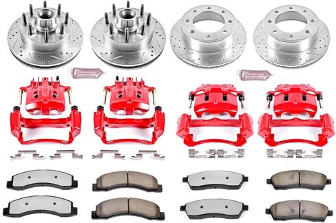 Power Stop KC1393-36 Front & Rear Z36 Truck and Tow Brake Kit with Calipers in Saudi Arabia