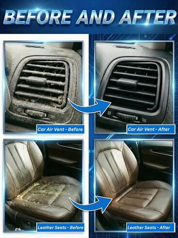 Compressor Air Gun for Car Detailing – Professional Detailing Tools & Interior Cleaning Tool – Storage Bag Included – Requires Air Compressor – Aluminum Alloy Build in Saudi Arabia