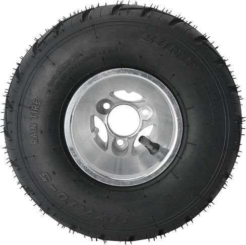 2 قطعة 11 × 7.10-5 5 بوصة إطار العجلة الخلفية إطارات المطر و3 محاور عجلات 17T تباعد 50 مم لسباقات الذهاب كارت عربات التي تجرها الدواب ATV رباعية دراجة ثلاثية العجلات المتسابق إطار دراجة صغيرة in Kuwait