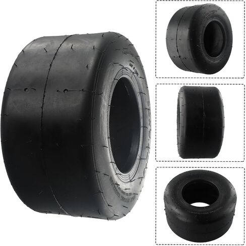 Long-Lasting Wearproof Tubeless Tires for Go Kart - 10x4 505 11x7 105 (11x7.10-5) (10x4.505) in Saudi Arabia