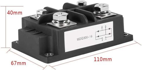 300A 1600V Single-Phase Diode Bridge Rectifier, Acogedor Singe Phase Bridge Rectifier Module in Saudi Arabia
