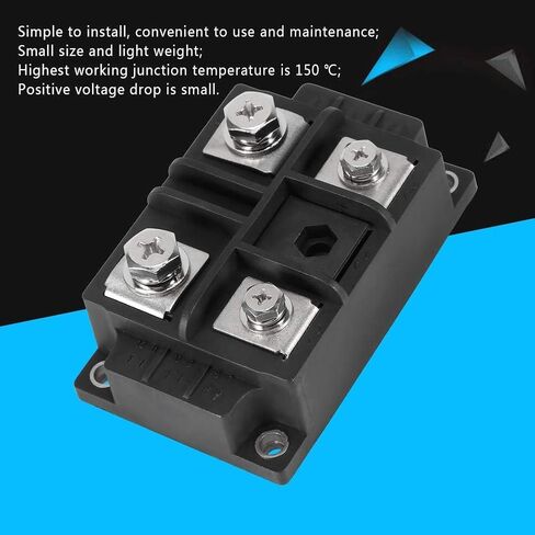 300A 1600V Single-Phase Diode Bridge Rectifier, Acogedor Singe Phase Bridge Rectifier Module in Saudi Arabia