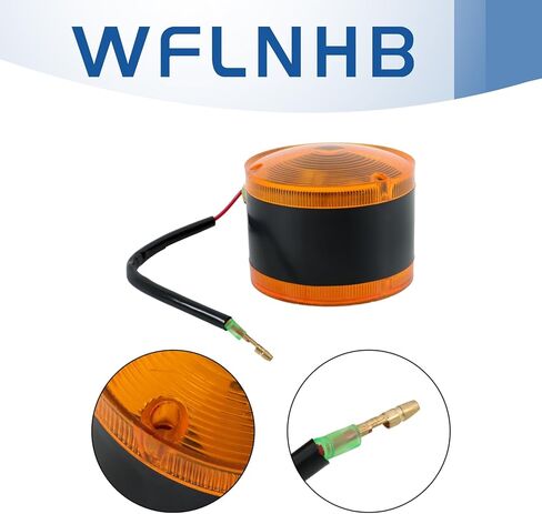 WFLNHB العنبر بدوره مصباح إشارة TC222-33610 TC422-33610 لاستبدال كوبوتا L2501D L2501F L2800F L3200F L3800F مصباح تحذير المخاطر in Kuwait