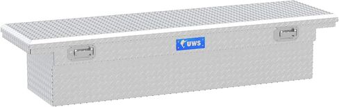 صندوق أدوات الشاحنة UWS TBS-72-LP-PH من الألومنيوم مقاس 72 بوصة مع مظهر منخفض ومقابض سحب (شحن LTL فقط) in Kuwait