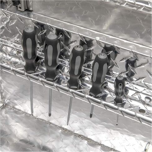 صندوق أدوات الشاحنة UWS TBS-72-LP-PH من الألومنيوم مقاس 72 بوصة مع مظهر منخفض ومقابض سحب (شحن LTL فقط) in Kuwait