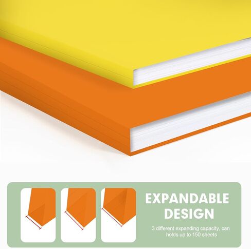 File Folder, RAZCC Colored File Folders, 1/3 Cut Tab File Folder Letter Size, Filing Folders with Tabs for Office School Business Use, Assorted 10 Colors (150 Pack) in Saudi Arabia