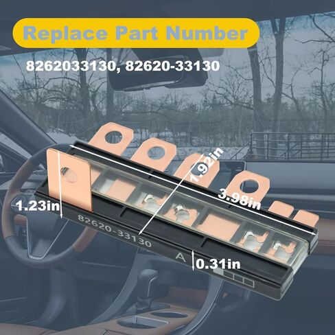 منصهر بلوك لينك فيوز A متوافق مع تويوتا كامري 2018-2022 RAV4 2019-2022 أفالون 2019-2022 استبدال #: 82620-33130 in Saudi Arabia