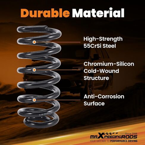 maXpeedingrods 3" Front & 5" Rear Lowering Kit for Ford F100 F150 2WD 1980-1996, Front Drop Coil Spring, Axle Flip Kit in Saudi Arabia