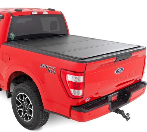 Rough Country Hard Flip Up Bed Cover for 2015-2020 Ford F-150 | 5'7" - 49220550 in Saudi Arabia