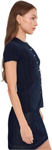 Madewell Women's Lilla Short Sleeve Cardigan in Saudi Arabia