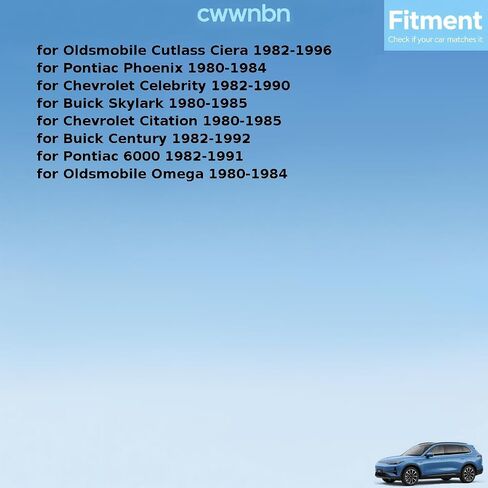 جلبة دعم المحور الخلفي لسيارة Buick Century، Skylark 1980 1981 1982 1983 1984 1985-1992 لسيارة شيفروليه سيليبريتي، اقتباس 1980-1990 لسيارة Oldsmobile Cutlass Ciera 1982-1996 قطعة واحدة in Saudi Arabia