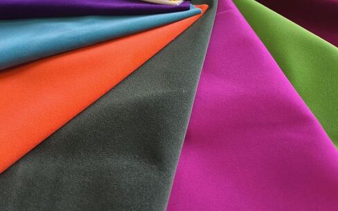 15pcs 12 x 12 Inches Solid DIY Flocked Fabric Suede Fabric Knitted Fleece Velvet DIY Material Set Precut Bundle Patchwork Squares for Home Crafts Sewing in Saudi Arabia