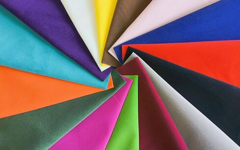 15pcs 12 x 12 Inches Solid DIY Flocked Fabric Suede Fabric Knitted Fleece Velvet DIY Material Set Precut Bundle Patchwork Squares for Home Crafts Sewing in Saudi Arabia