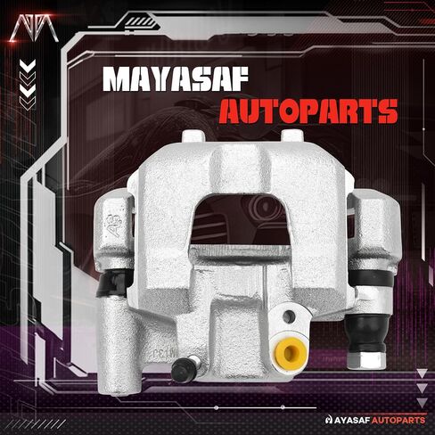MAYASAF 19B2950 Rear Left Driver Side Disc Brake Caliper for Scion TC 2005-2010, with Mounting Bracket & Metal Piston in Saudi Arabia