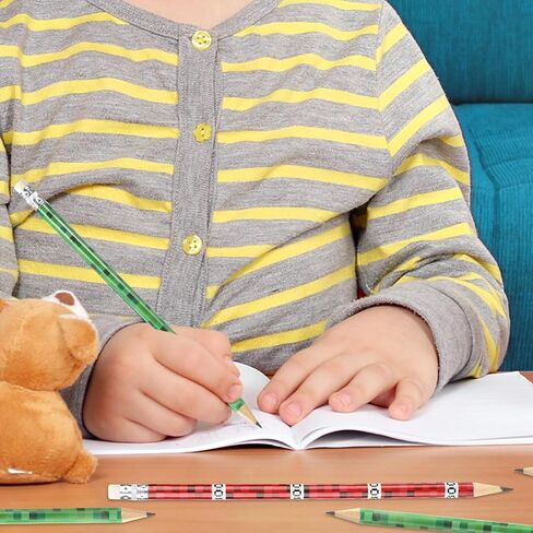 20 قطعة من أقلام الرصاص ذات الطابع البكسل مع ممحاة من سافيتا، أقلام خشبية ذات طابع بكسل هدايا الحفلات للمدرسة والمكتب والفصول الدراسية in Kuwait