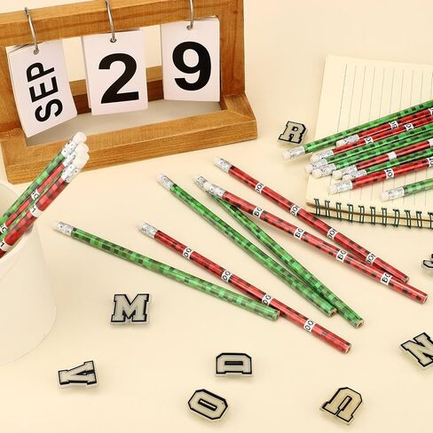 20 قطعة من أقلام الرصاص ذات الطابع البكسل مع ممحاة من سافيتا، أقلام خشبية ذات طابع بكسل هدايا الحفلات للمدرسة والمكتب والفصول الدراسية in Kuwait