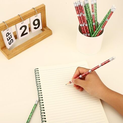 20 قطعة من أقلام الرصاص ذات الطابع البكسل مع ممحاة من سافيتا، أقلام خشبية ذات طابع بكسل هدايا الحفلات للمدرسة والمكتب والفصول الدراسية in Kuwait