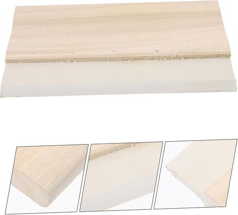 Wear-Resistant Screen Printing Squeegee with Rubber Wood Handle Ink Scraper for Flat Printing and Textile Applications Manual Screen Ink Scraper Replacement Tool in Saudi Arabia