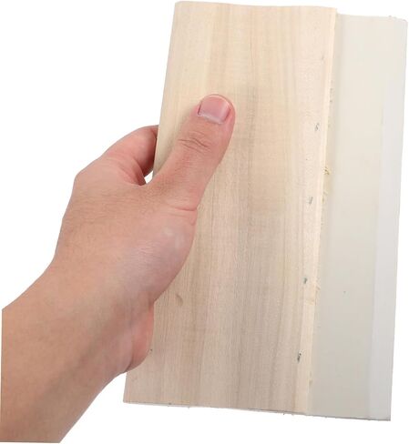 Wear-Resistant Screen Printing Squeegee with Rubber Wood Handle Ink Scraper for Flat Printing and Textile Applications Manual Screen Ink Scraper Replacement Tool in Saudi Arabia