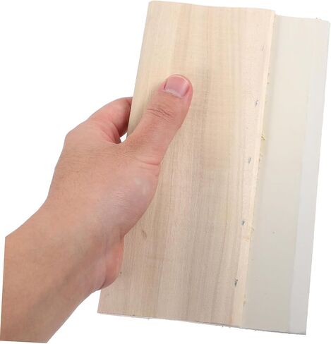 Wood Handle Screen Printing Squeegee Rubber Ink Scraper for Screen Printing Manual Textile Ink Spreader Shirts Tote Bags Posters in Saudi Arabia