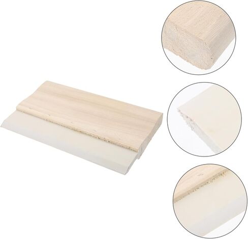 Wood Handle Screen Printing Squeegee Rubber Ink Scraper for Screen Printing Manual Textile Ink Spreader Shirts Tote Bags Posters in Saudi Arabia