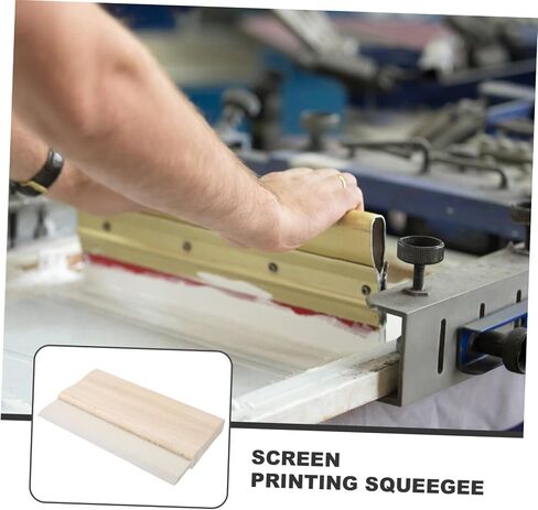 Wood Handle Screen Printing Squeegee Rubber Ink Scraper for Screen Printing Manual Textile Ink Spreader Shirts Tote Bags Posters in Saudi Arabia