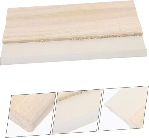 Wood Handle Screen Printing Squeegee Rubber Ink Scraper for Screen Printing Manual Textile Ink Spreader Shirts Tote Bags Posters in Saudi Arabia