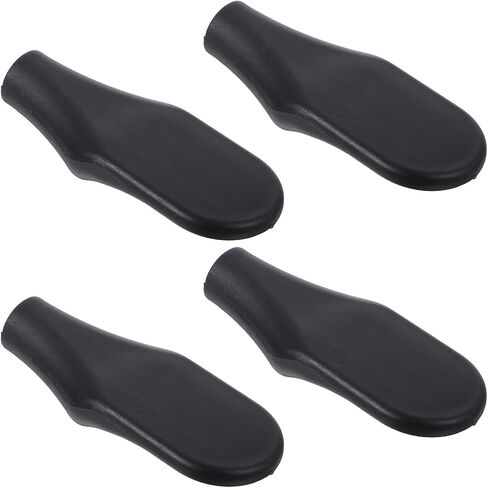4pcs Office Chair Armrest Replacement Plastic Handles Comfortable Ergonomic Support Fit Easy Install Chair Parts in Saudi Arabia