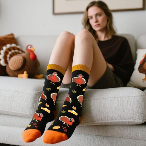 GOLIN If You Can Read This Funny Saying Non-Slip Socks, Novelty Gifts for Men Women Teens Food Lover in Saudi Arabia
