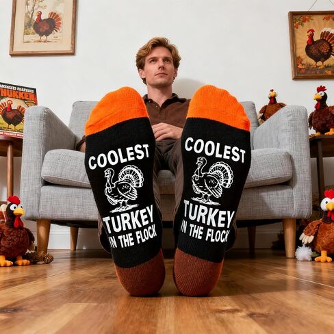 GOLIN If You Can Read This Funny Saying Non-Slip Socks, Novelty Gifts for Men Women Teens Food Lover in Saudi Arabia