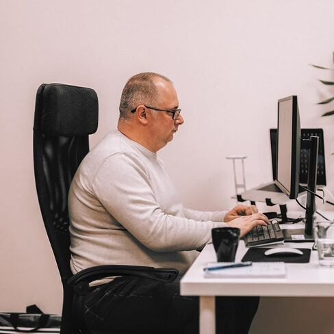 مساند للذراعين لكرسي المكتب البلاستيكي، متينة ومناسبة للمنزل وكراسي المكتب، ملحق دعم مريح للبالغين in Saudi Arabia