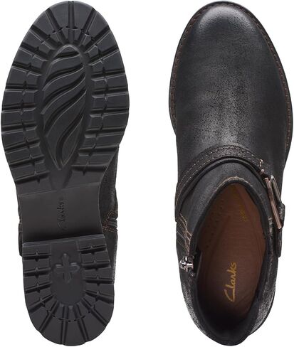 Clarks Women's Aspra Buckle Ankle Boot in Saudi Arabia