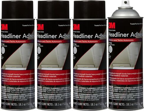 3M 38808 Headliner and Fabric rMHrh Adhesive, 18.1 Oz (2 Pack) in Saudi Arabia