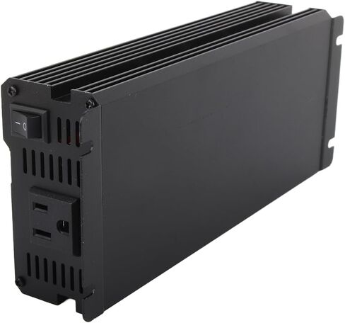 2000W 12V to 120V Car Inverter Charger with LCD Display, USB Port, Cigarette Lighter Ports, and 4000W Peak Power Inverter Converter for Heavy Duty Use in Saudi Arabia