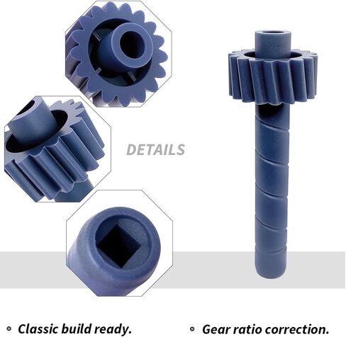 18 PCS Speedometer Driven Gear Kit (17, 18, 19, 20, 21, 22 Teeth) for GM Muncie & Saginaw 3/4-Speed, T5, T10, Super T10, Powerglide, TH200, TH350 Transmissions in Saudi Arabia