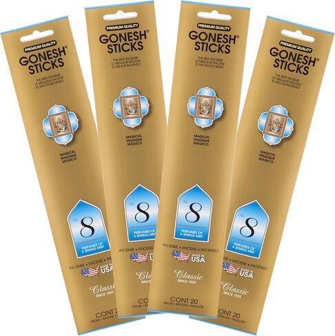 Gonesh Classic Collection #4 Incense (4 Pack), 4 Piece in Saudi Arabia