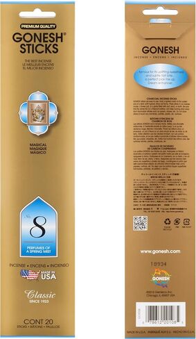 Gonesh Classic Collection #4 Incense (4 Pack), 4 Piece in Saudi Arabia