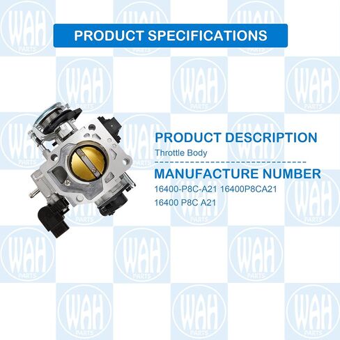 16400P8CA21 مجموعة جسم الخانق متوافقة مع 1998-2001 Honda Accord 1999-2003 Honda Odyssey 1998-2003 Acura TL 1997-2003 Acura CL 16400-P8C-A21 in Kuwait