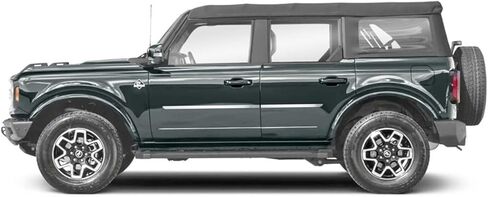 واقي الباب الجانبي من الكروم MELEXI 4 أبواب S.Steel متوافق مع Ford Branco 2021 فصاعدًا in Kuwait