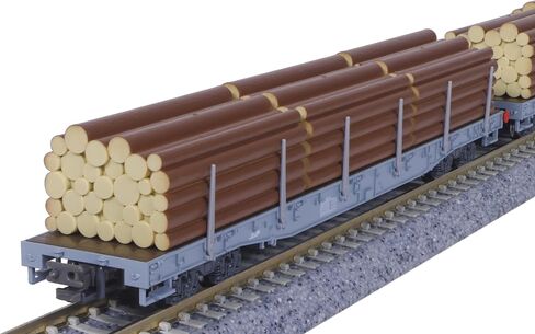 كاتو 10-1891 N Gauge Rhaetian Railroad سيارة طويلة R-w مجموعة تحميل سجل من 4 سيارات 10-1891 in Saudi Arabia