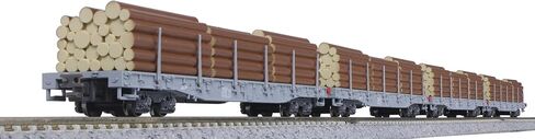 كاتو 10-1891 N Gauge Rhaetian Railroad سيارة طويلة R-w مجموعة تحميل سجل من 4 سيارات 10-1891 in Saudi Arabia