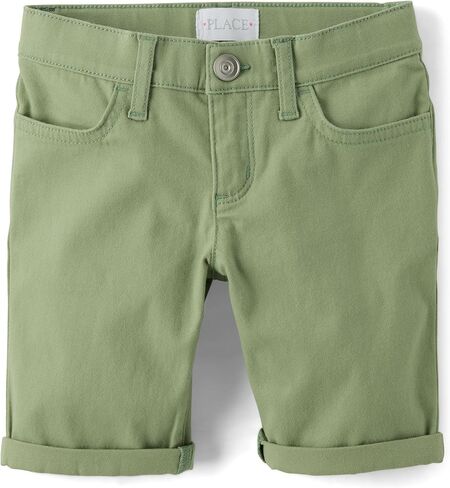The Children's Place Girls' Sold Skimmer Shorts, Aqua/Pink/Yellow/Orange Brights 4-Pack, 4 in Saudi Arabia